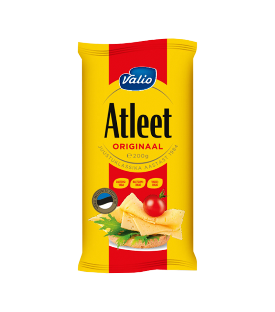 VALIO Cheese "Atleet" 45% piece - 200g (best before 21.09.25)