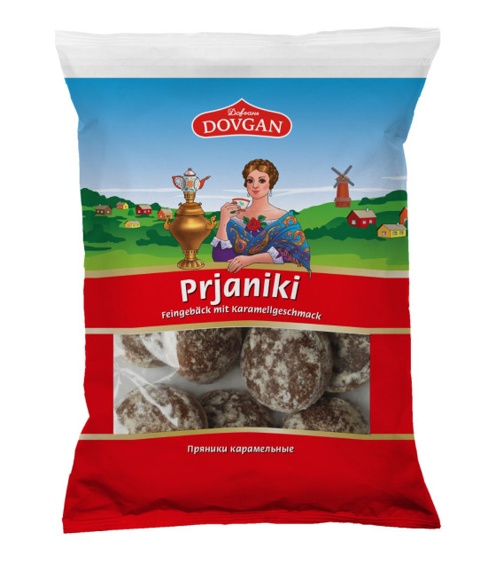 DOVGAN Nasha Masha Gingerbread with Caramel Flavor - 250g (best before 08.10.25)