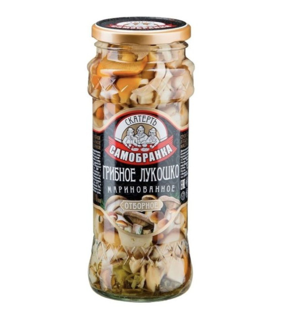 SKATERTH-SAMOBRANKA Pickled Mushroom Basket Assortment - 370ml (best before 05.07.28)