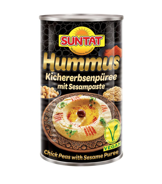 SUNTAT Chickpea Puree with Sesame Paste "Hummus" - 330g (best before 01.12.27)
