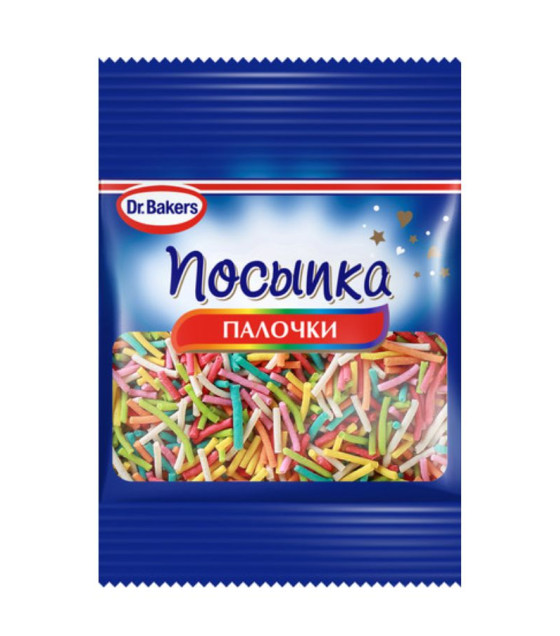 Dr. Bakers Sugar Sprinkles (Sticks) - 10g (best before 10.12.26)