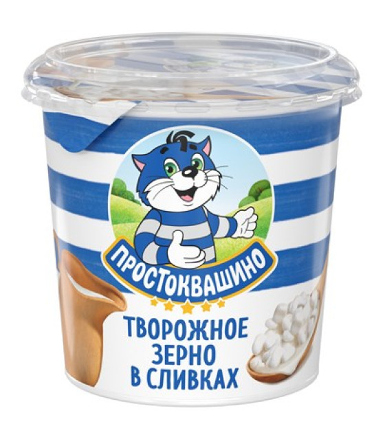 PROSTOKVASHINO Cottage Cheese Grains 5% - 320g (best before 23.05.25)