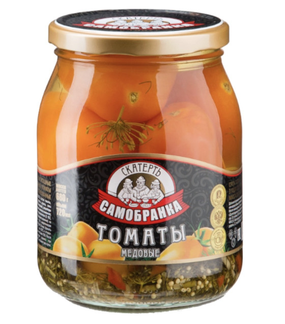 SKATERTH-SAMOBRANKA Pickled Honey Tomatoes - 720g (best before 23.08.27)