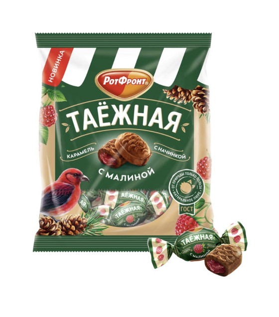 ROTF Taezhnaya Caramel with Raspberry - 150g (best before 20.06.27)