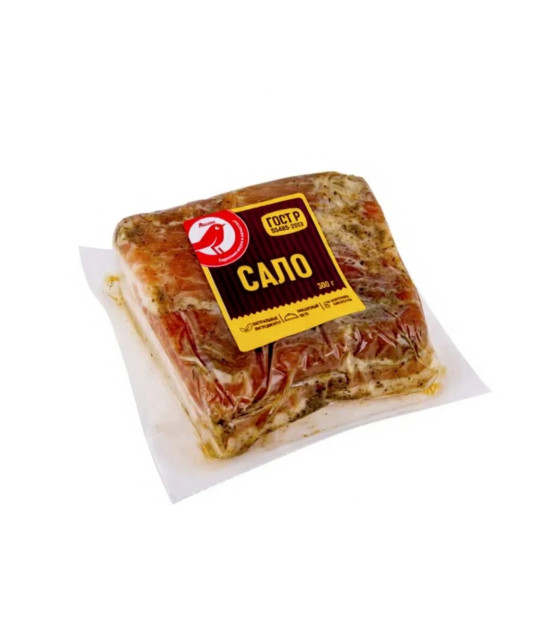 AUCHAN Krasnaya Ptitsa Traditional Salted Salo - 300g (best before 14.05.26)