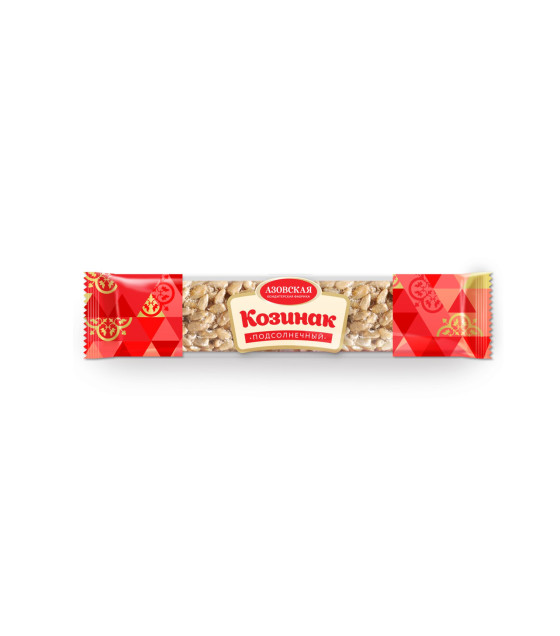 AZOVSKAYA Sunflower Seed Brittle Bar (Kozinak) - 50g (best before 25.03.26)