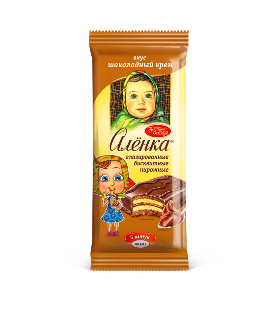 ALENKA Biscuit Cakes with chocolate cream (5x40g) - 200g (best before 24.07.25)