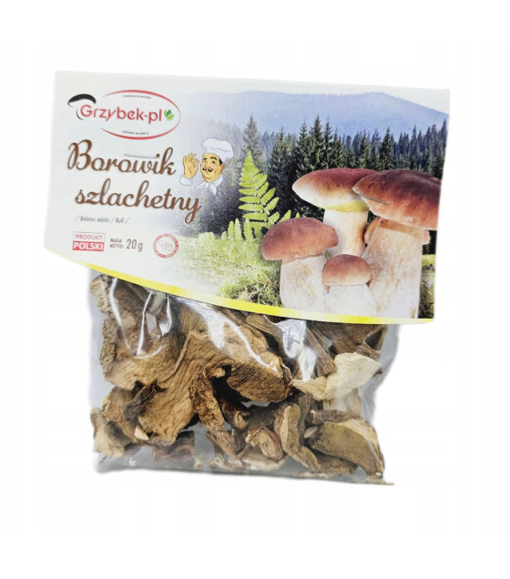 Dried Porcini Mushrooms (Boletus Edulis) - 20g (best before 31.12.26)
