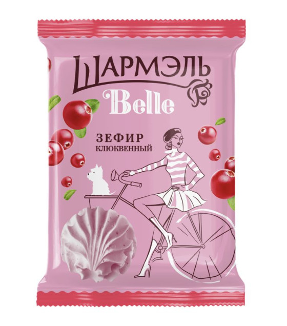 CHARMEL Belle Cranberry Zephyr (Marshmallow) - 150g (best before 02.10.26)