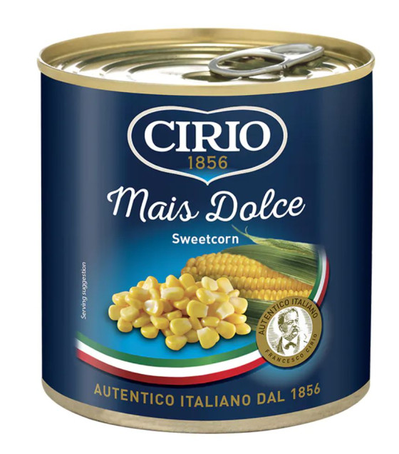 CIRIO Sweet Corn - 300g (best before 20.09.27)