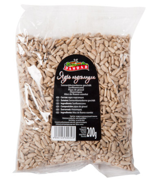 DANDAR Premium Sunflower Kernels - 200g (best before 14.03.26)