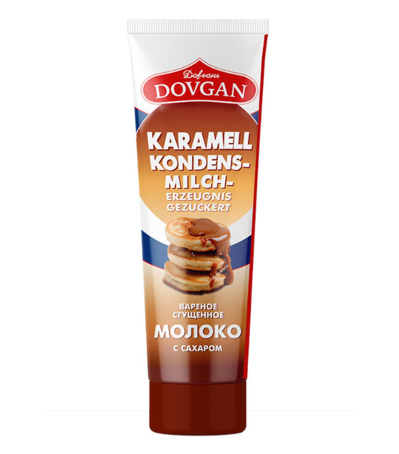 DOVGAN Sweetened Condensed Milk Caramel in a Tube - 150g (best before 29.10.25)