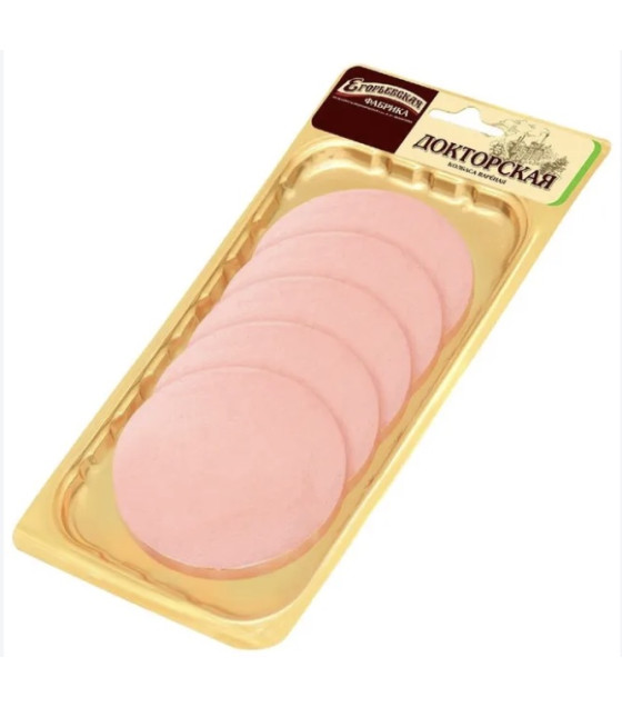 EGORYEVSKAYA Doktorskaya Cooked Sausage Slices -100g (best before 17.10.26)