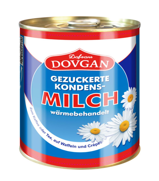 DOVGAN Condensed Milk 8.5% - 370g (best before 14.06.27)