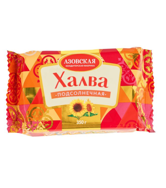 AZOVSKAYA Halva Sunflower - 350g (best before 12.06.25)