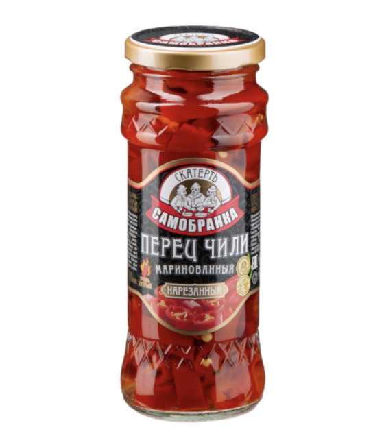 SKATERTH-SAMOBRANKA Pickled Sliced Chili Peppers - 370g (best before 16.10.27)