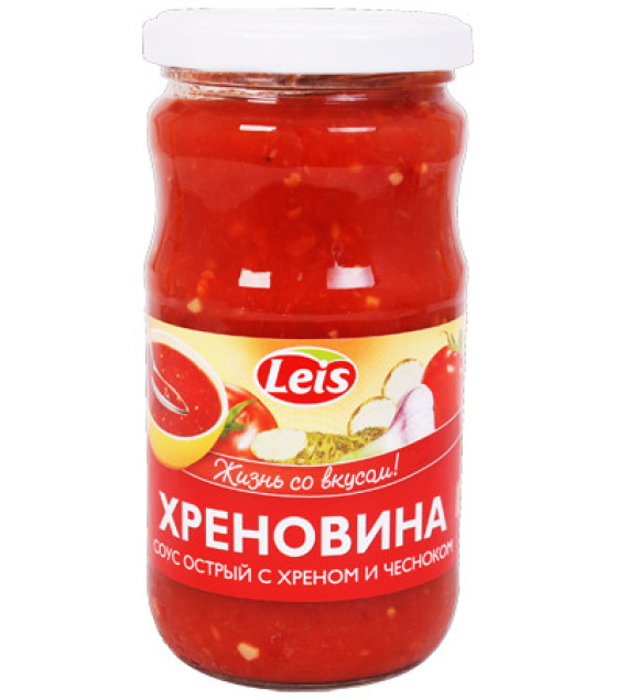 LEIS Hrenovina with Horseradish - 370g (best before 26.11.26)