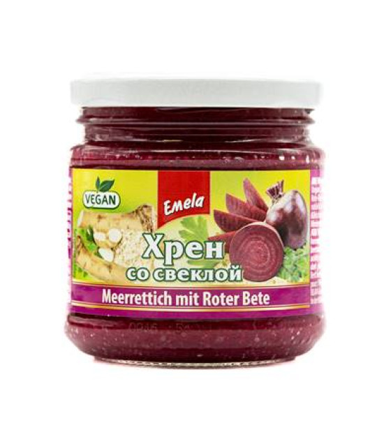 EMELA Horseradish with Beetroot - 180g (best before 27.11.25)