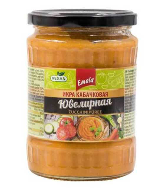 EMELA Zucchini Caviar "Juvelirnaya" - 580g (best before 30.07.27)