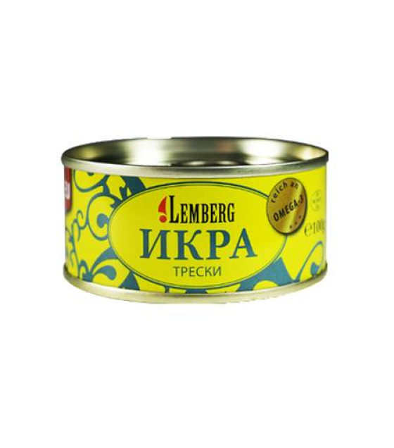 LEMBERG Cod Caviar - 100g (best before 11.04.26)