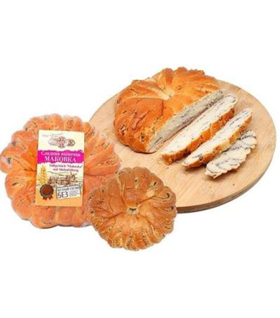 TRADIZIA Sweet Poppy Seeds Pastry "Makovka" - 350g (best before 17.09.25)