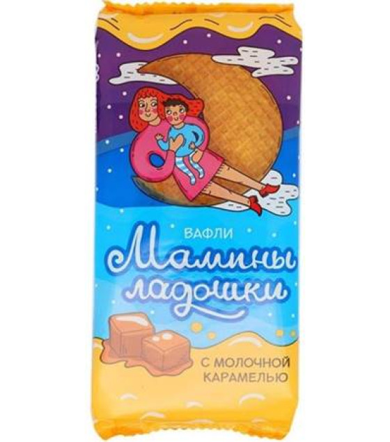 DYMKA Caramel Waffles "Maminy Ladoshki" - 225g (best before 12.01.27)