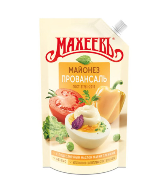 MAKHEEV Mayonnaise "Provansal" 50.5% - 400g (best before 09.04.26)