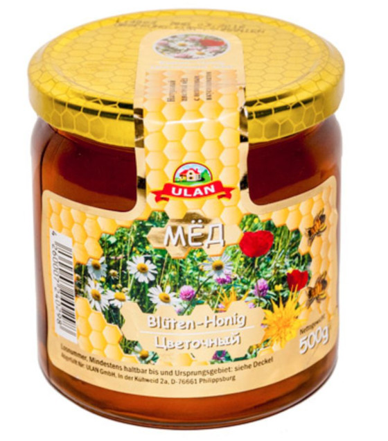 ULAN Flowers Honey - 500g (best before 18.03.27)