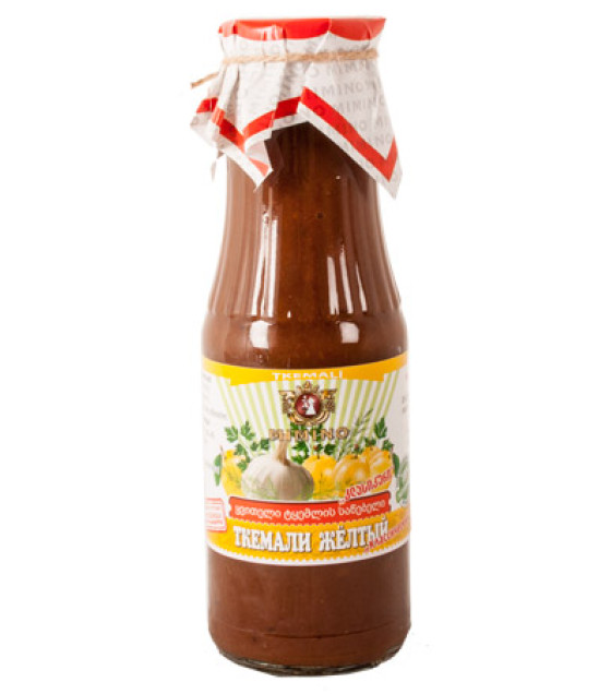 MIMINO Classic Yellow Tkemali Sauce - 310g (best before 22.08.26)