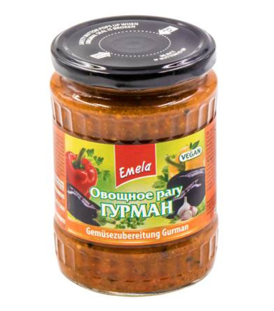 EMELA "Gourmet" Vegetable Stew - 550g (best before 30.09.27)