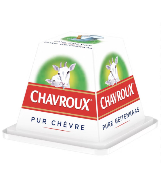 CHAVROUX Fresh Goat Cheese Natural - 200g (best before 22.12.26)