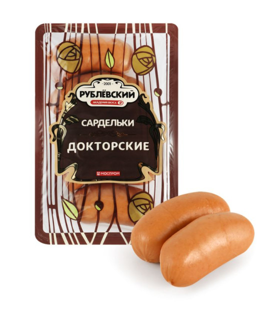 RUBLEVSKY Sausages "Sardelki Doktorskie" - 400g (best before 28.05.26)