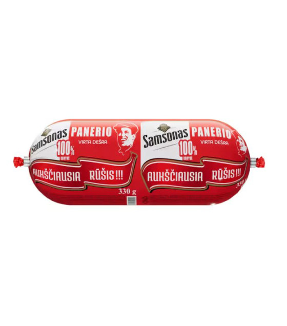 SAMSONAS Boiled Sausage with Ham "Panerio" - 330g (best before 10.09.25)