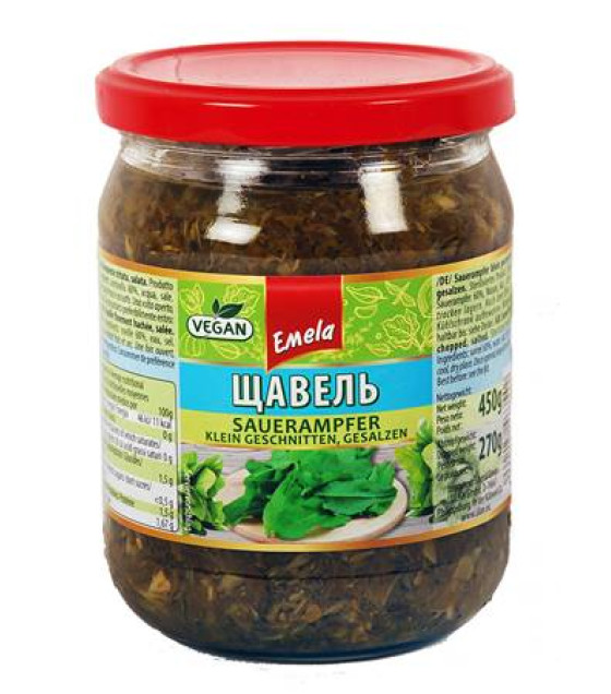 EMELA Pickled Sorrel - 450g (best before 07.07.26)