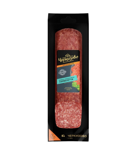 CHERKIZOVO PREMIUM Raw-Smoked Serveletti Semi-Dry Sausage - 250g (best before 06.11.26)