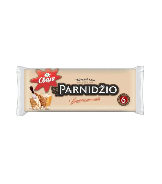SVALIA Premium Quality Hard Cheese Parmigiano-style "Parnidzio" 45% (6 Month) - 200g (best before 14.11.25)