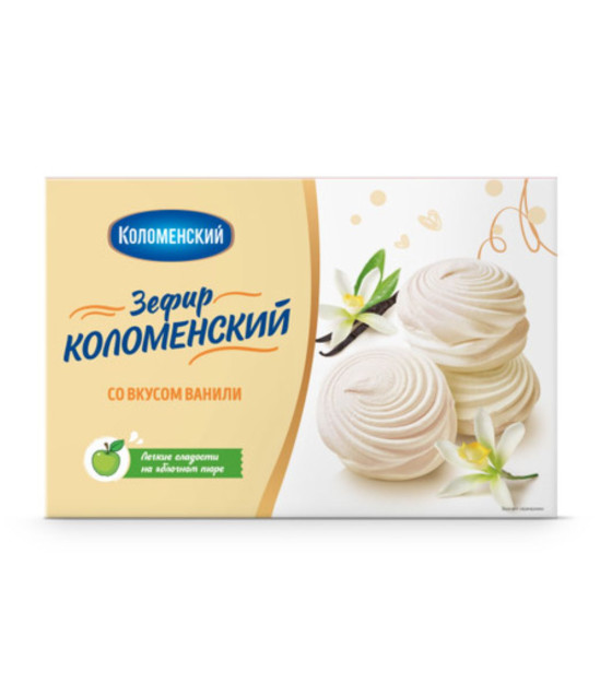 KOLOMENSKOYE Premium Vanilla Zephyr - 250g (best before 22.08.26)