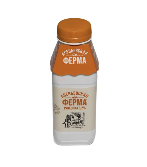ASENYEVSKAYA FERMA Farm Ryazhenka 3.2% - 330g (16.08.26)