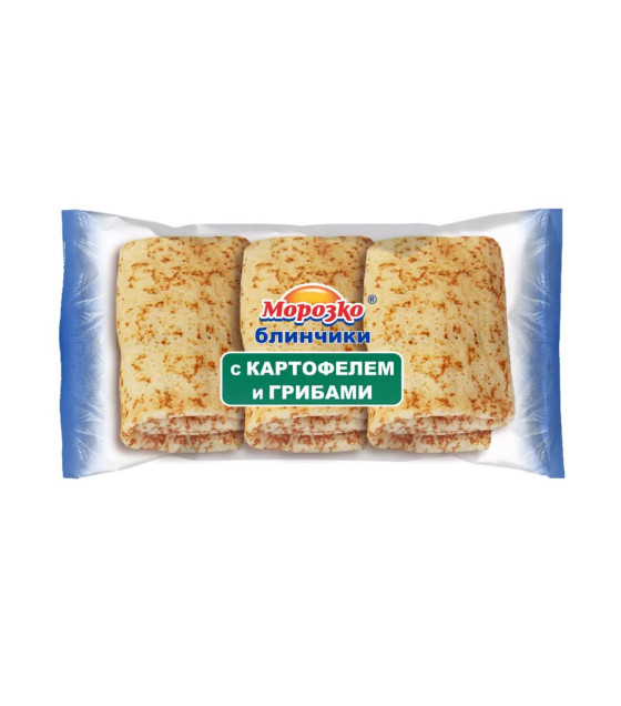 MOROZKO Crepes with Potato and Mushrooms (3 pcs) - 210g (best before 30.06.26)