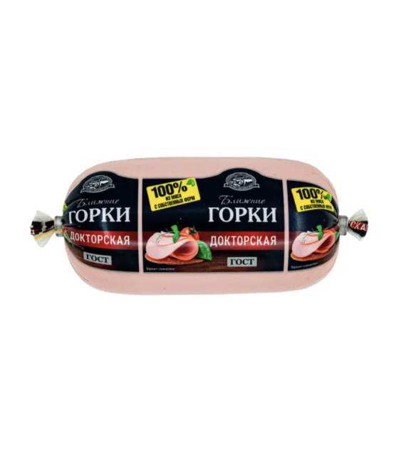 GORKI Doctors Boiled Sausage (Non-Transparent Pack) - 400g (best before 30.09.26)