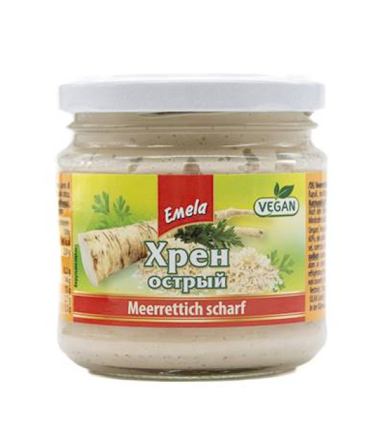 EMELA Horseradish Hot "Yadreniy" - 180g (best before 27.11.25)