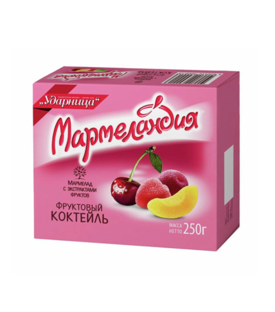 MARMELANDIA "Fruit Cocktail" Marmalade with Natural Juice - 250g (best before 12.09.26)