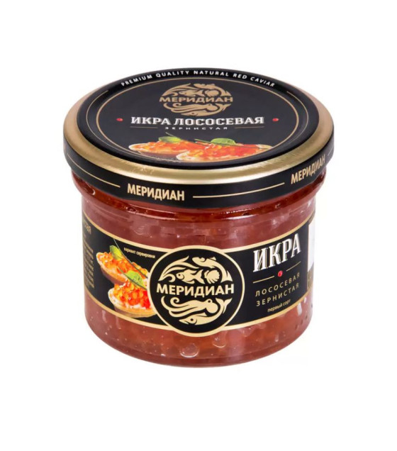 MERIDIAN Salmon Caviar (Gorbusha) - 115g (best before 24.07.26)