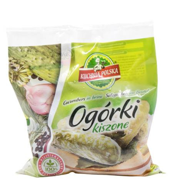 KUCHNIA POLSKA Pickled Cucumbers - 400g (best before 30.03.27)