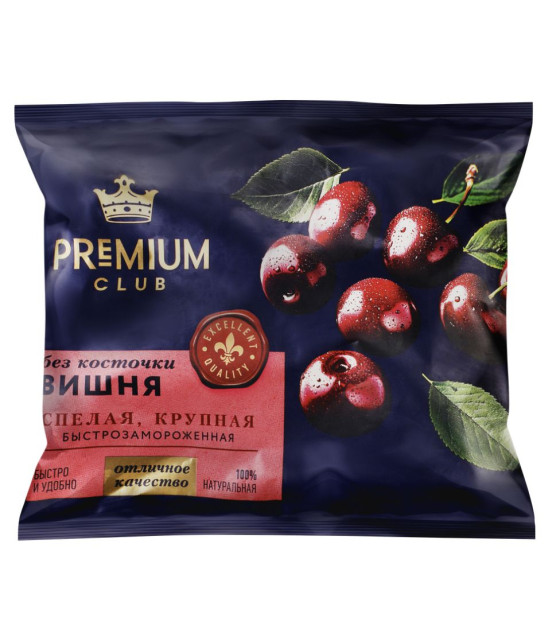 PREMIUM CLUB Frozen Pitted Cherries - 300g (best before 08.09.27)