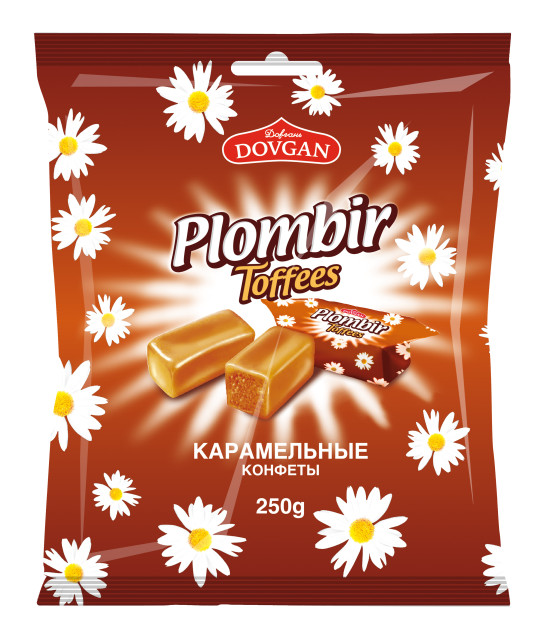 DOVGAN Plombir Candies Toffees - 250g (best before 25.03.25)