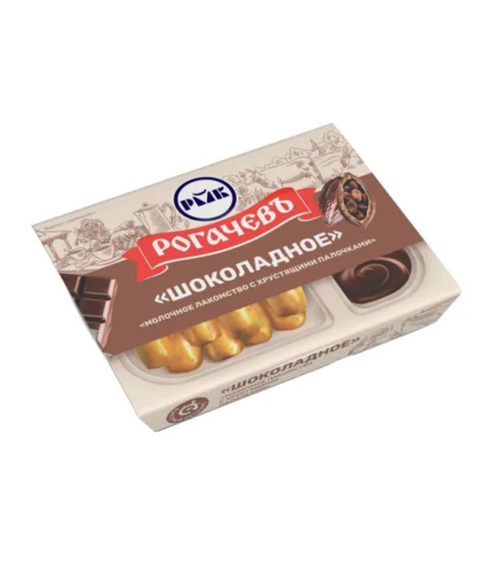 ROGACHEV Chocolate Condensed Milk with Crunchy Breadsticks - 47g (best before 06.09.26)