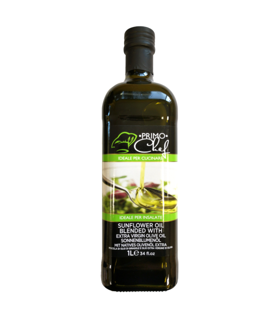 PRIMO CHIEF Sunflower Oil with EV Olive Oil (Italy) - 1Lg (best before 03.02.27)