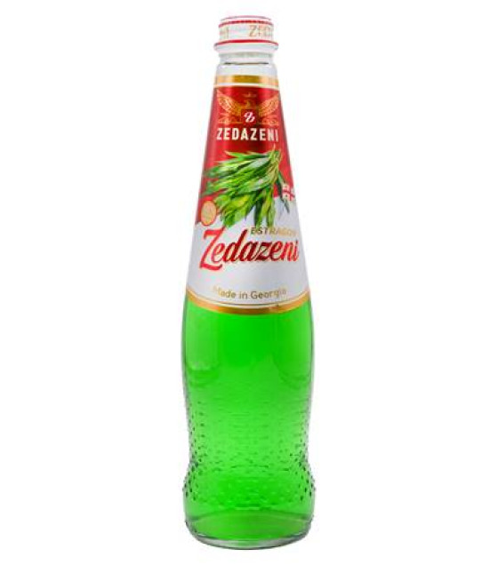 ZEDAZENI Authentic Georgian Lemonade "Tarragon" (Tarkhun) - 500ml (best before 20.10.26)