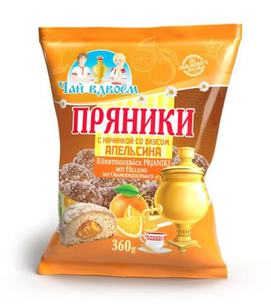 TEA TOGETHER Gingerbread with Orange filling - 360g (best before 12.09.25)